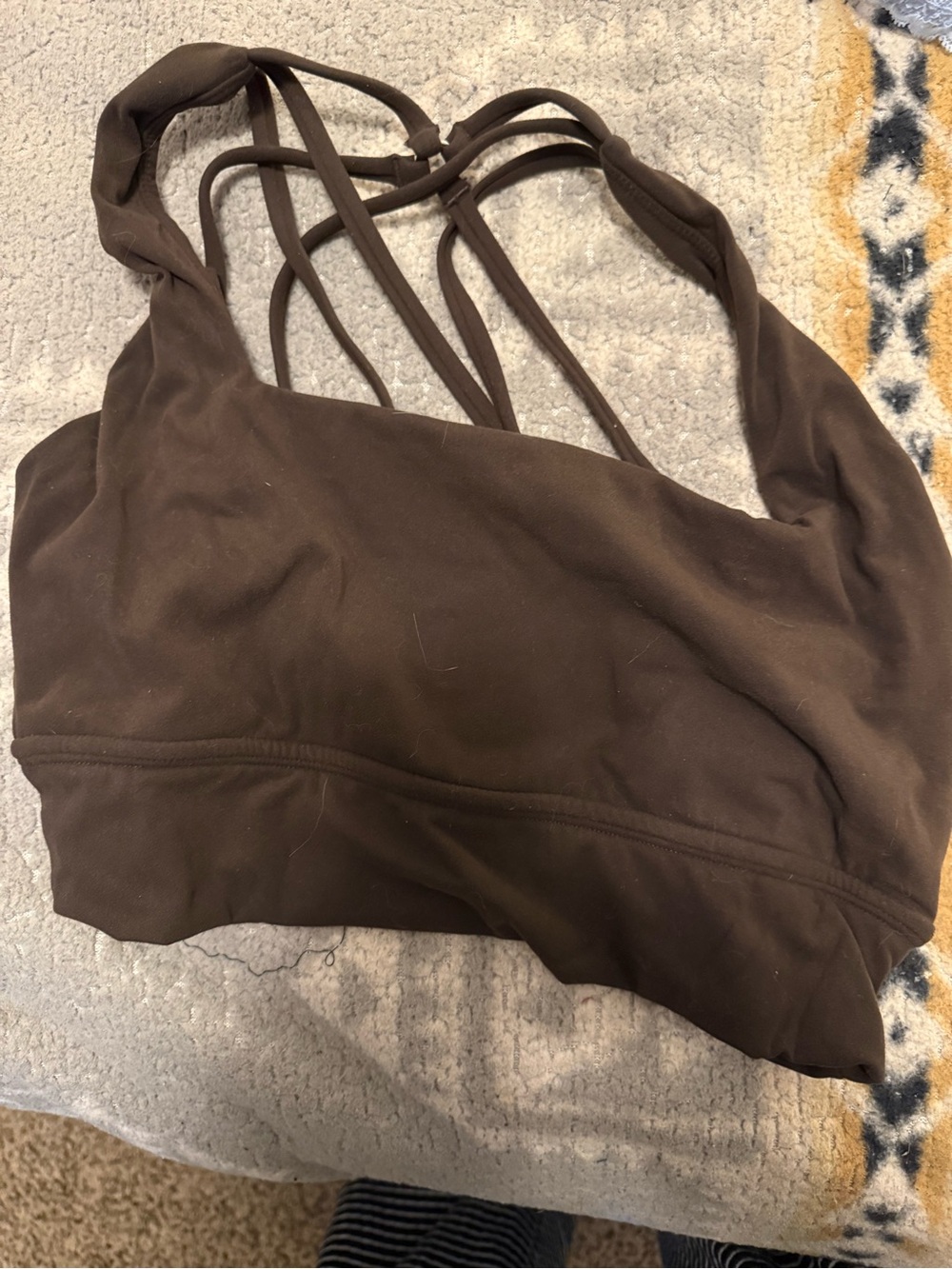 BuffBunny Collection Brown Revolution Sports Bra